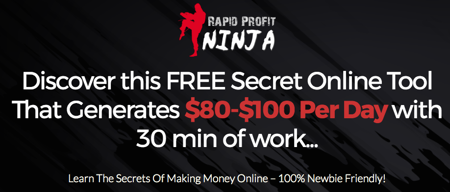 Rapid Profit Ninja Banner