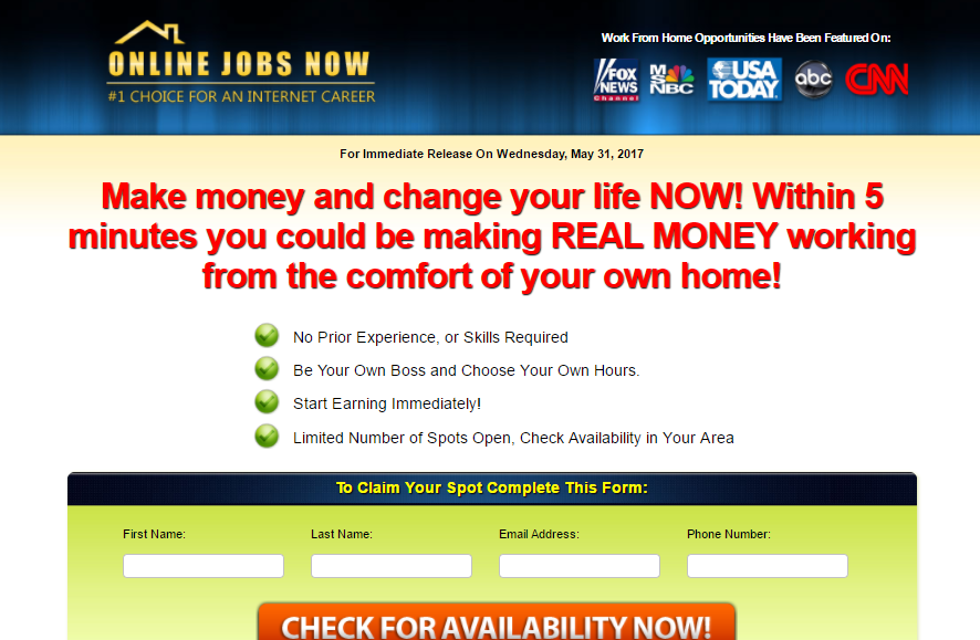 Is Online Jobs Now a Scam