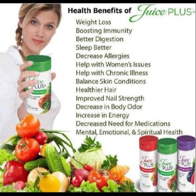 Juice Plus Health Benefits