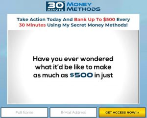 Is 30 Minute Money Methods a Scam