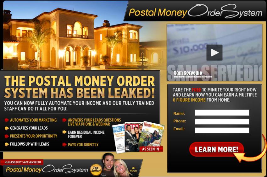 Is Postal Money Order System a Scam