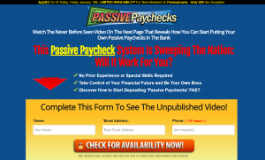 Passive Paychecks Is a Scam