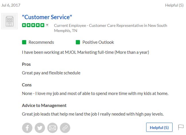 Mommy Jobs Online Positive Review