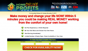 What Is Home Online Profits Club
